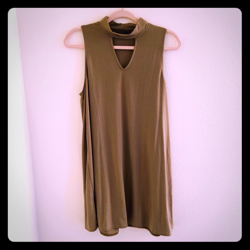Olive Green Flow Dress 💚
